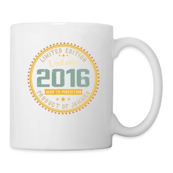 Vintage 2016 Birthday Gift 2016 - Mug - white - Right