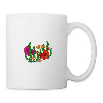 Aquaristik Fischzucht Aquarianer - Tasse - Weiß - Rechts