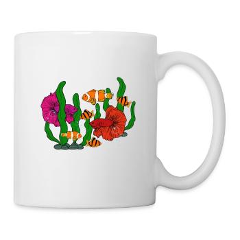 Aquaristik Fischzucht Aquarianer - Tasse - Weiß - Rechts