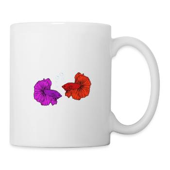 Aquaristik Fischzucht Aquarianer - Tasse - Weiß - Rechts
