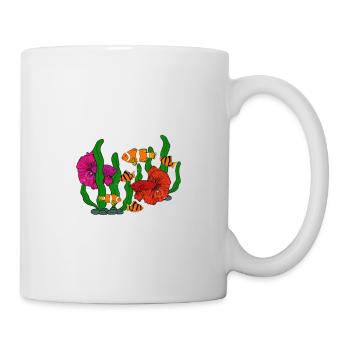 Aquariophiles piscicoles d'aquarium - Mug blanc - blanc - Droite