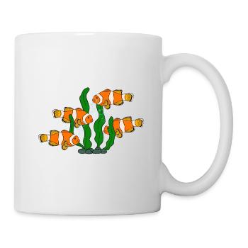 Aquariophilie, Pisciculture, Aquariophiles - Mug blanc - blanc - Droite
