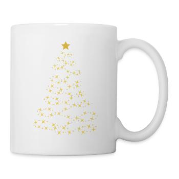 Weihnachtsbaum - Tasse - Weiß - Rechts