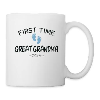 First time great grandma 2024 New Baby for granny - Mug - white - Right