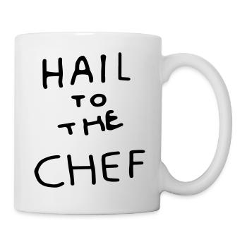 Hail to the Chef - Tasse - Weiß - Rechts