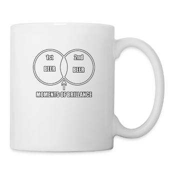 Boisson bière bière cadeau bière buveurs bière - Mug blanc - blanc - Droite