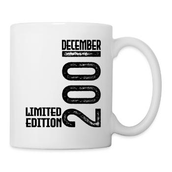 Cadeau Anniversaire Décembre 2001. Decembre 2001. - Mug blanc - blanc - Droite