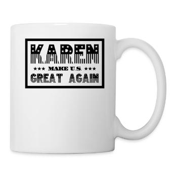 Karen make U.S. great again - Tasse - Weiß - Rechts
