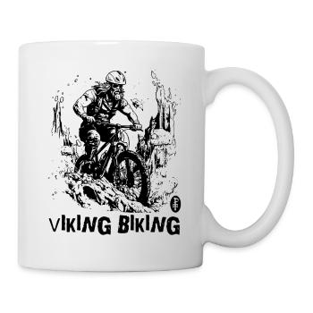 VTT Vikings - Mug blanc - blanc - Droite