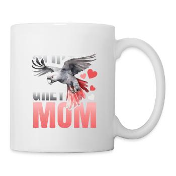 African Gray Mother For All Macaw Fans - Mug - white - Right