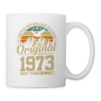 Legendary 1973: Vintage 50th Birthday - Mug - white - Right