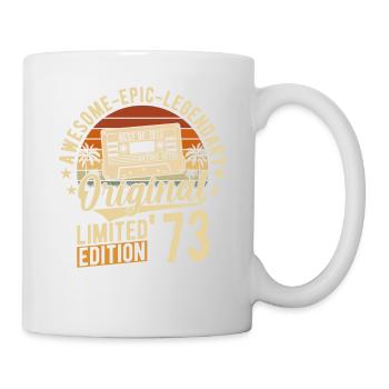 Iconique 1973 - Cadeau intemporel ! - Mug blanc - blanc - Droite