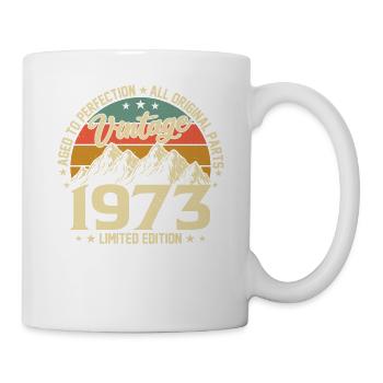 Legendary 1973 Birthday Shirt - Mug - white - Right