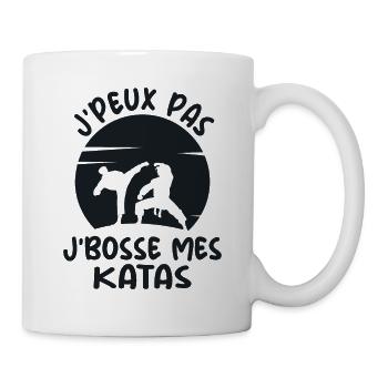 Cadeau Karaté Art Martial Pour Joueur de Karaté - Mug blanc - blanc - Droite