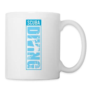 Diving, Apnea Diving, Apnea No Limit Freediving - Mug - white - Right