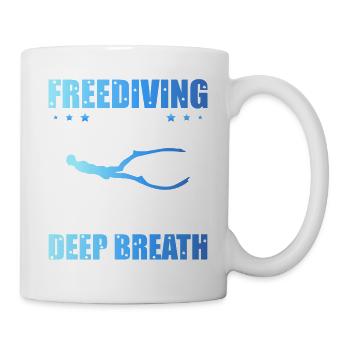 Plongée, Apnée Plongée, Apnée No Limit Apnée Apnée - Mug blanc - blanc - Droite