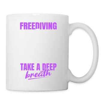 Plongée, Apnée Plongée, Apnée No Limit Apnée Apnée - Mug blanc - blanc - Droite