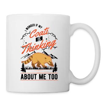 Coati Gift Coati Proboscis Bear - Mug - white - Right