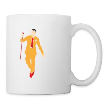 Step, Heel, Toe, Flap & Shuffle Tap Dance Tap Danc - Tasse - Weiß - Rechts