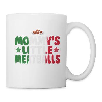 Les petites boulettes de viande de maman - Mug blanc - blanc - Droite
