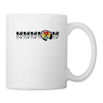 Künstler Kunst Maler Malerei Zeichnung Kreativ - Tasse - Weiß - Rechts