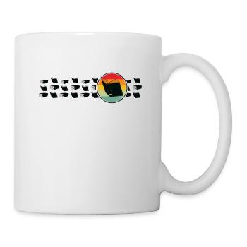 Amoureux des livres Lecture de livres Lecture de bibliothèque - Mug blanc - blanc - Droite