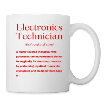 Electrical engineer - Mug - white - Right