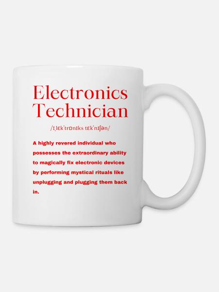 Elektrotechniker - Tasse - Weiß