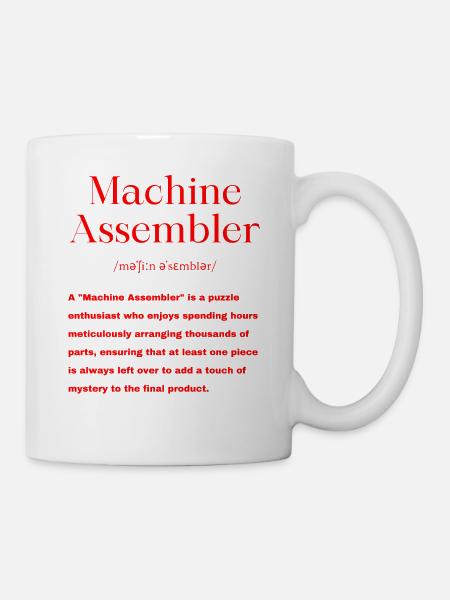 Maschinenbauer - Tasse - Weiß
