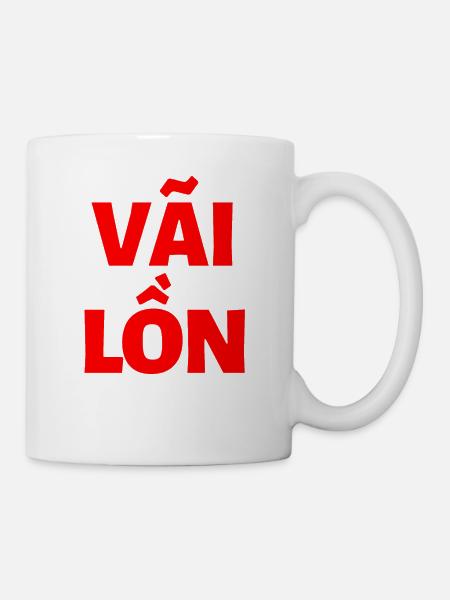 Vietnamesisch - Tasse - Weiß