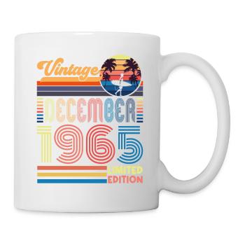 Birthday December 1965. December 1965 gift. - Mug - white - Right