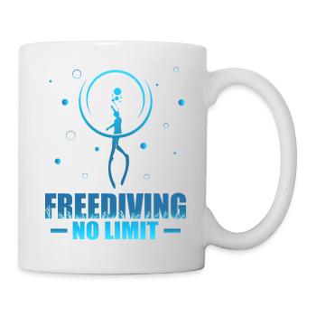 Plongée, Apnée Plongée, Apnée No Limit Apnée Apnée - Mug blanc - blanc - Droite