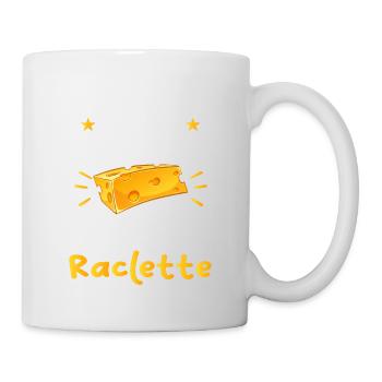 Dans Ma Tete Raclette Humour Raclette - Mug blanc - blanc - Droite