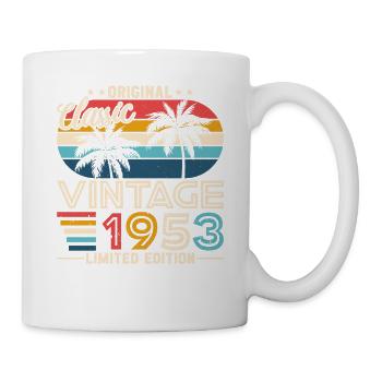 1953 - Zeitlose Eleganz - Tasse - Weiß - Rechts