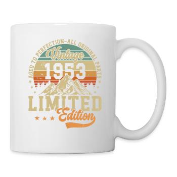 1953: Zeitlose Eleganz - Tasse - Weiß - Rechts