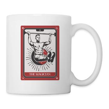 Calisthenics Tarot Card The Magician - Mug - white - Right