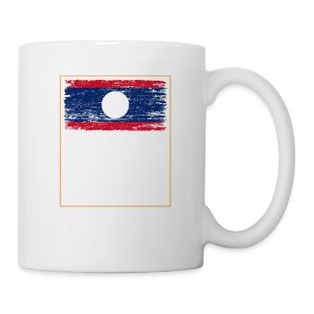 Laos Laote Laoten Oma Lao I Geschenk - Tasse - Weiß - Rechts