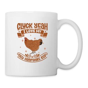 Ich liebe mein New Hampshire - Tasse - Weiß - Rechts
