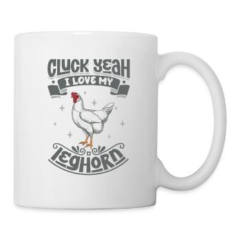 J’adore mon Leghorn - Mug blanc - blanc - Droite