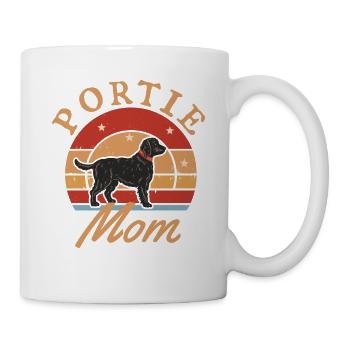 Portie Mom Portuguese Water Dog – - Mug - white - Right