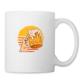 Bière Brassage Amateur Bière Be - Mug blanc - blanc - Droite