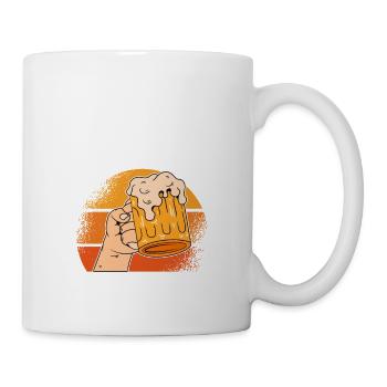 Bière Brassage Amateur Bière Be - Mug blanc - blanc - Droite