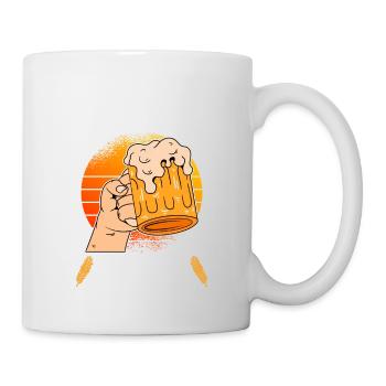 Bière Brassage Amateur Bière Be - Mug blanc - blanc - Droite