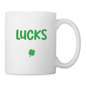 Pas de chance étant donné la drôle de Saint-Patrick irlandaise - Mug blanc - blanc - Droite