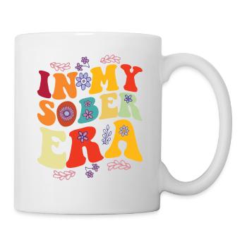 In My Sobriety Era Alcohol Drinking Recovery Mode - Tasse - Weiß - Rechts