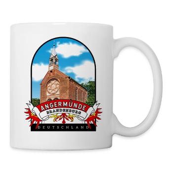 Deutschland Angermünde Brandenburg Vintage - Tasse - Weiß - Rechts