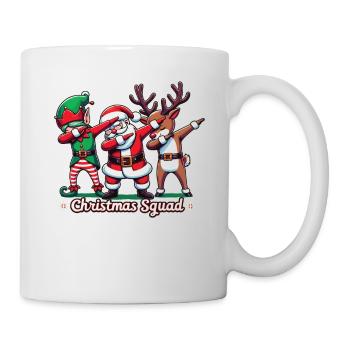 Christmas Squad Santa Claus Weihnachten Xmas - Tasse - Weiß - Rechts