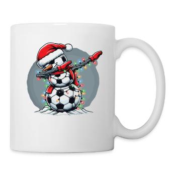 Schneemann Dabbing Schneemann Dab Schneemänner - Tasse - Weiß - Rechts