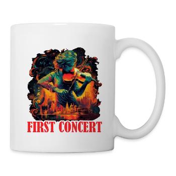This Is My First Concert 60 - Mug - white - Right