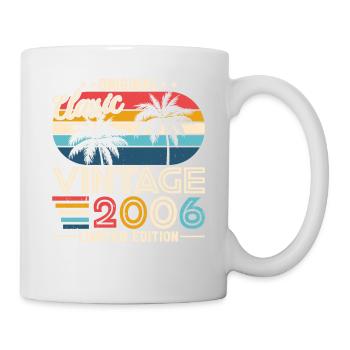 Kultiges 2006 Geburtstagsshirt - Tasse - Weiß - Rechts
